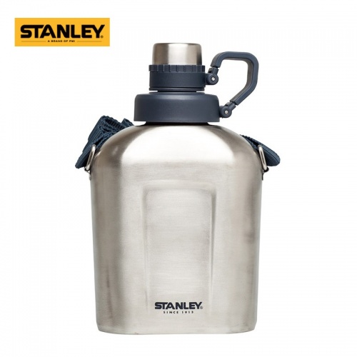 STANLEY探险系列不锈钢军用水壶1升