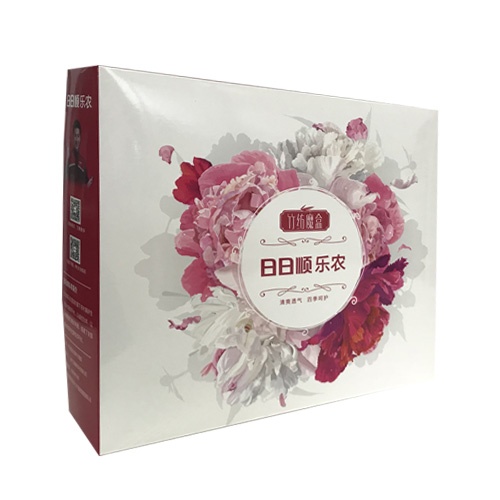 乐农定制竹之锦品牌竹纤维浴巾礼盒 400G 1盒