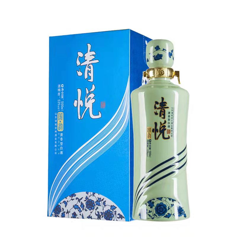 密州春 53度清悦.国韵 清香型白酒 500ml 208元/瓶 2瓶/箱